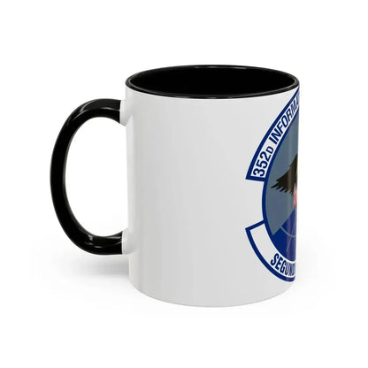 352d Information Operations Squadron (U.S. Air Force) Accent Coffee Mug - Go Mug Yourself