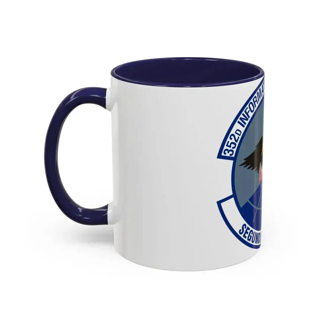 352d Information Operations Squadron (U.S. Air Force) Accent Coffee Mug - Go Mug Yourself