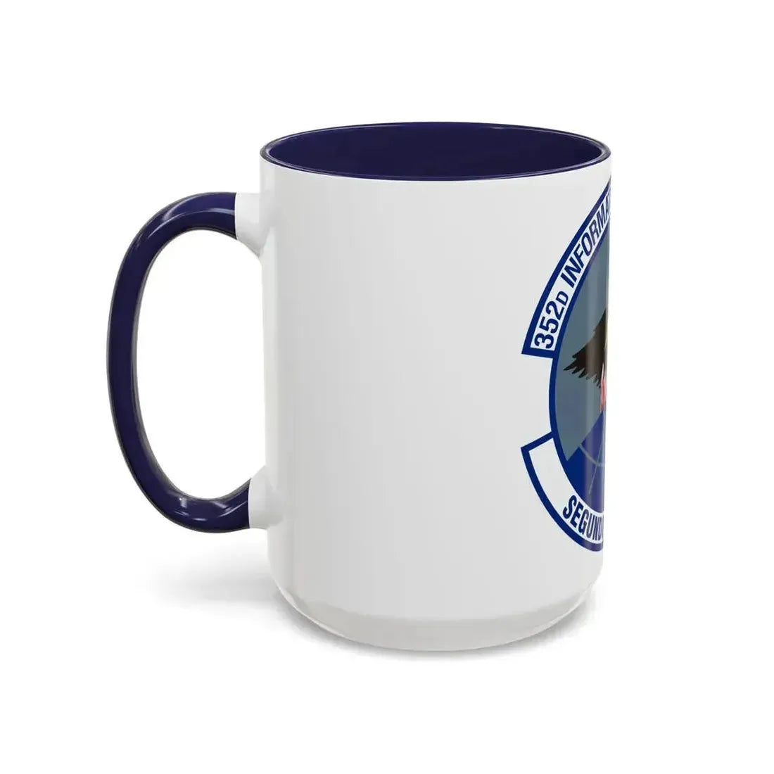 352d Information Operations Squadron (U.S. Air Force) Accent Coffee Mug - Go Mug Yourself