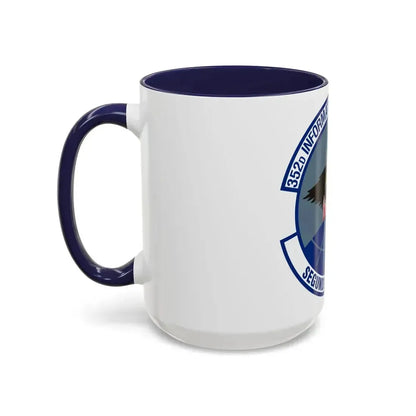 352d Information Operations Squadron (U.S. Air Force) Accent Coffee Mug - Go Mug Yourself