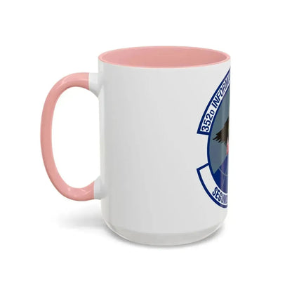 352d Information Operations Squadron (U.S. Air Force) Accent Coffee Mug - Go Mug Yourself