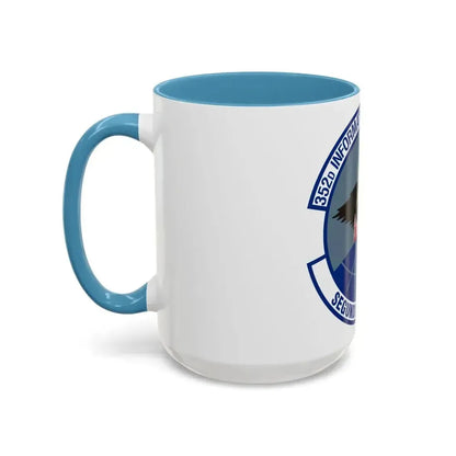 352d Information Operations Squadron (U.S. Air Force) Accent Coffee Mug - Go Mug Yourself