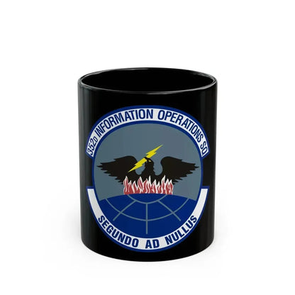 352d Information Operations Squadron (U.S. Air Force) Black Coffee Mug 11oz - Go Mug Yourself