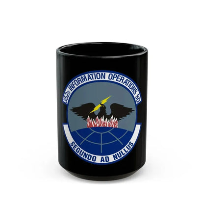 352d Information Operations Squadron (U.S. Air Force) Black Coffee Mug - Go Mug Yourself