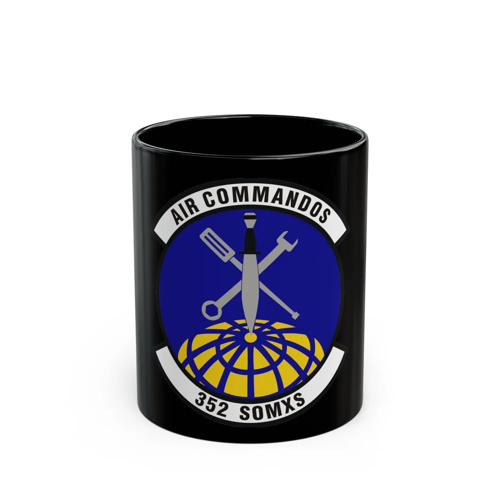 352d Special Operations Maintenance Squadron (U.S. Air Force) Black Coffee Mug-11oz-Go Mug Yourself