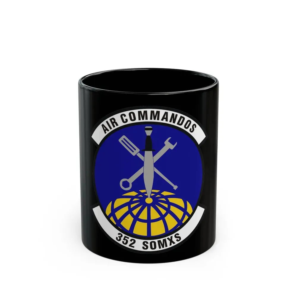 352d Special Operations Maintenance Squadron (U.S. Air Force) Black Coffee Mug 11oz - Go Mug Yourself