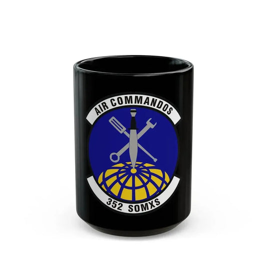 352d Special Operations Maintenance Squadron (U.S. Air Force) Black Coffee Mug 15oz - Go Mug Yourself