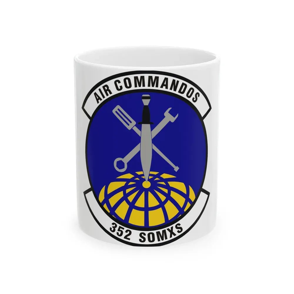 352d Special Operations Maintenance Squadron (U.S. Air Force) White Coffee Mug 11oz - Go Mug Yourself