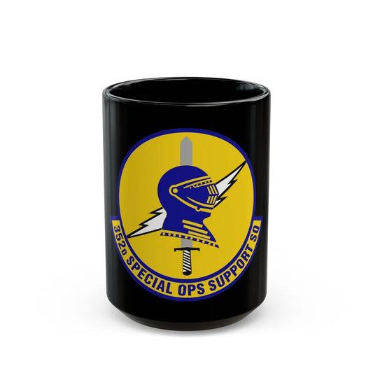 352d Special Operations Support Squadron (U.S. Air Force) Black Coffee Mug-15oz-Go Mug Yourself