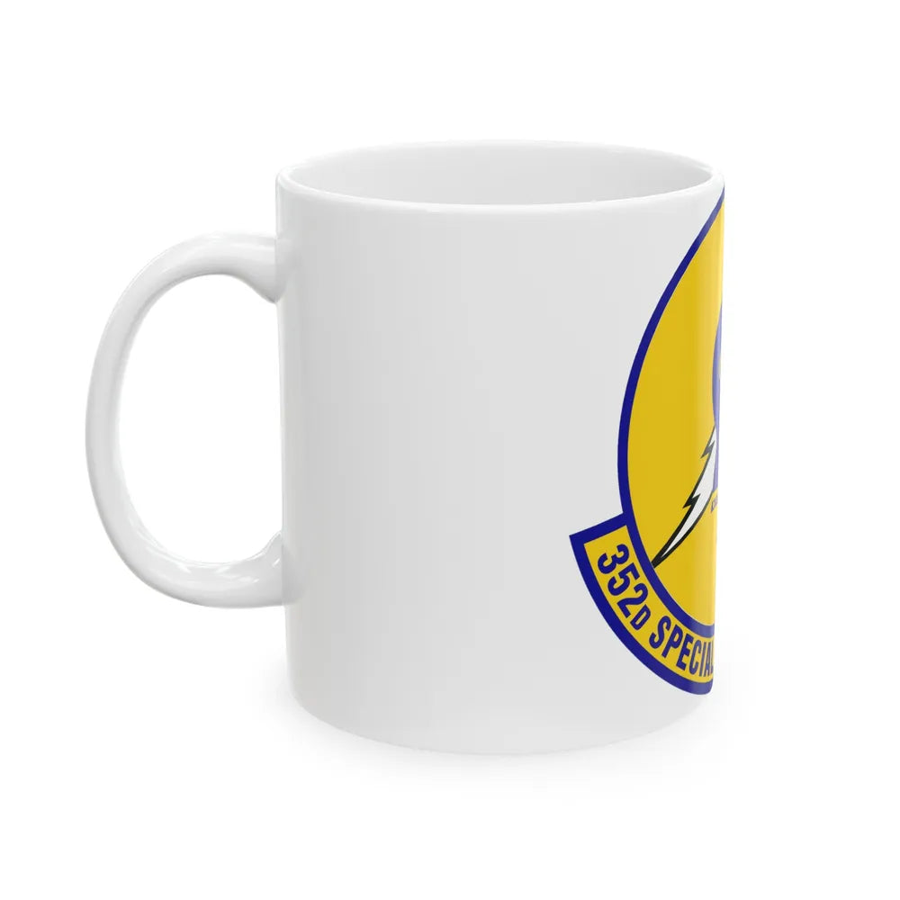 352d Special Operations Support Squadron (U.S. Air Force) White Coffee Mug-Go Mug Yourself