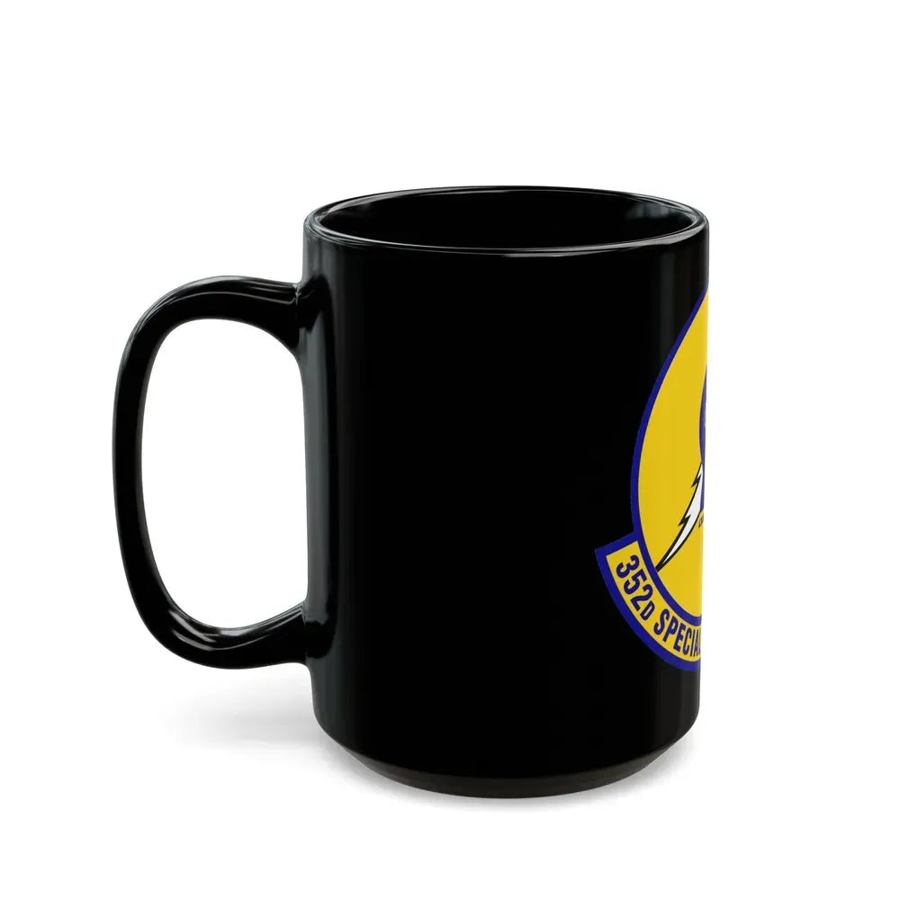 352d Special Operations Support Squadron (U.S. Air Force) Black Coffee Mug - Go Mug Yourself