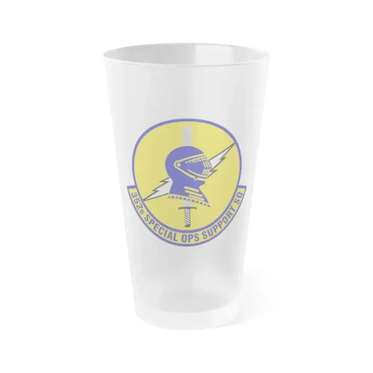 352d Special Operations Support Squadron (U.S. Air Force) Frosted Pint Glass 16oz 16oz Frosted - Go Mug Yourself