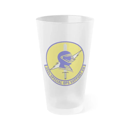 352d Special Operations Support Squadron (U.S. Air Force) Frosted Pint Glass 16oz 16oz Frosted - Go Mug Yourself