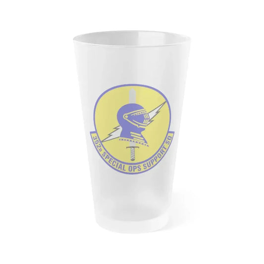 352d Special Operations Support Squadron (U.S. Air Force) Frosted Pint Glass 16oz 16oz Frosted - Go Mug Yourself