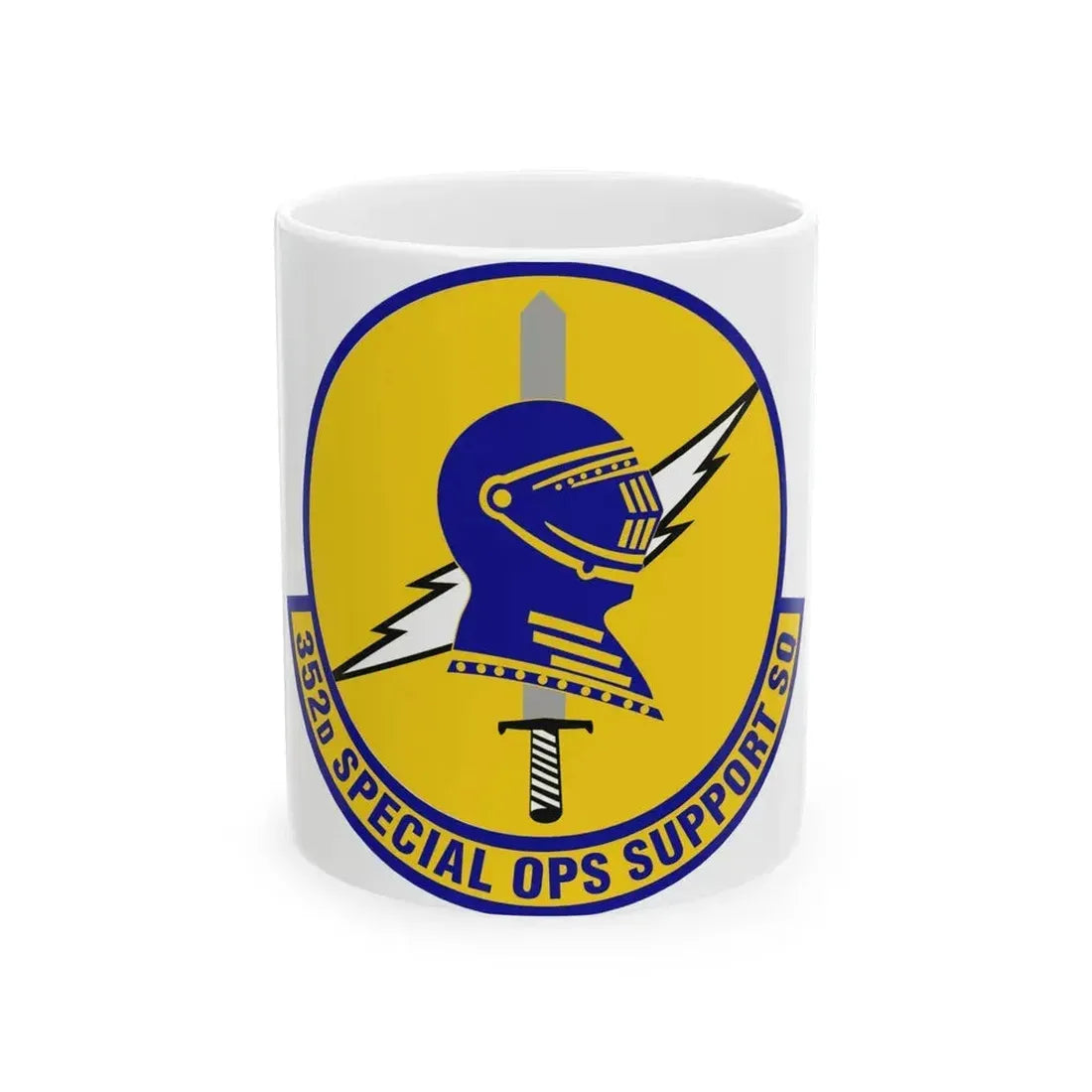352d Special Operations Support Squadron (U.S. Air Force) White Coffee Mug 11oz - Go Mug Yourself