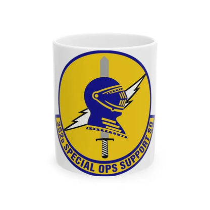 352d Special Operations Support Squadron (U.S. Air Force) White Coffee Mug 11oz - Go Mug Yourself