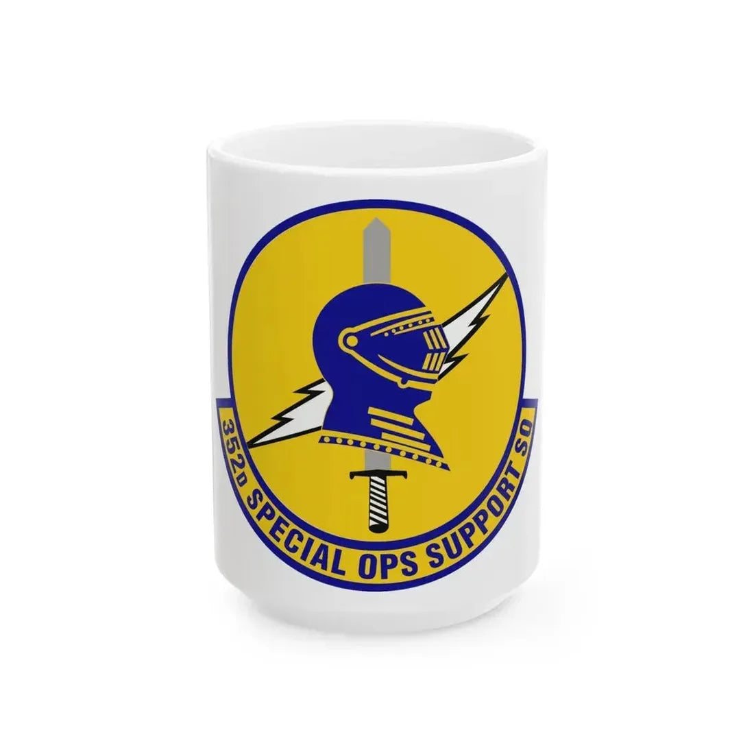 352d Special Operations Support Squadron (U.S. Air Force) White Coffee Mug 15oz - Go Mug Yourself