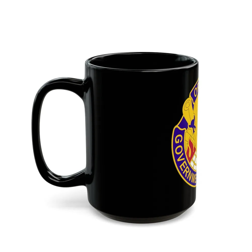 353 Civil Affairs Command 2 (U.S. Army) Black Coffee Mug-Go Mug Yourself