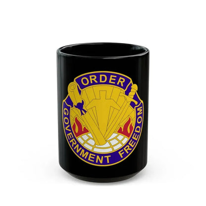 353 Civil Affairs Command 2 (U.S. Army) Black Coffee Mug 15oz - Go Mug Yourself