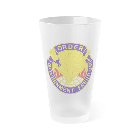 353 Civil Affairs Command 2 (U.S. Army) Frosted Pint Glass 16oz Default Title - Go Mug Yourself
