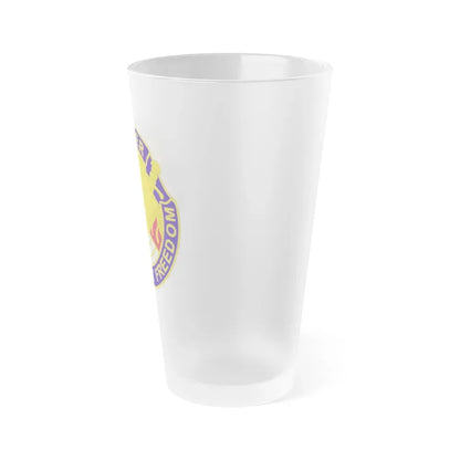 353 Civil Affairs Command 2 (U.S. Army) Frosted Pint Glass 16oz - Go Mug Yourself