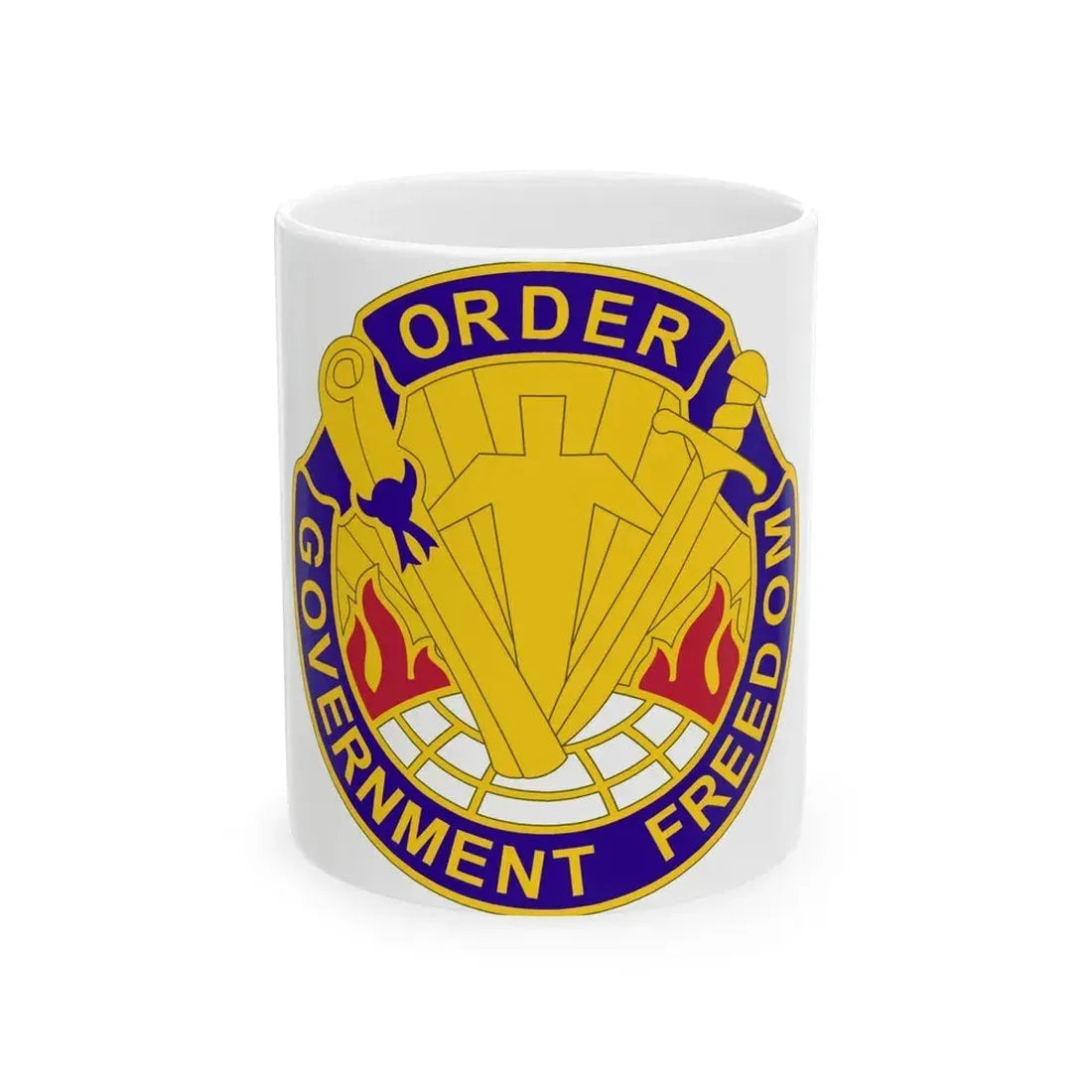 353 Civil Affairs Command 2 (U.S. Army) White Coffee Mug 11oz - Go Mug Yourself