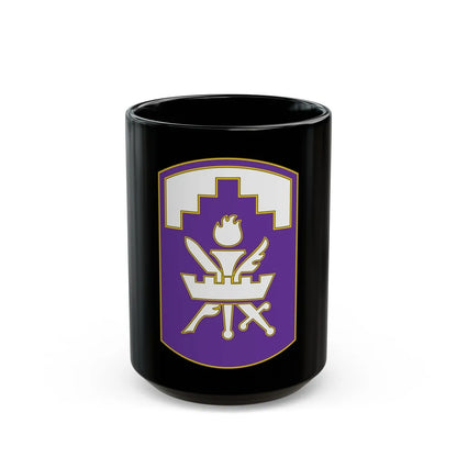 353 Civil Affairs Command 3 (U.S. Army) Black Coffee Mug-15oz-Go Mug Yourself