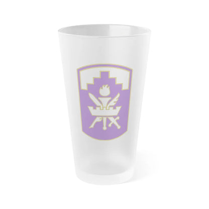 353 Civil Affairs Command 3 (U.S. Army) Frosted Pint Glass 16oz-Go Mug Yourself