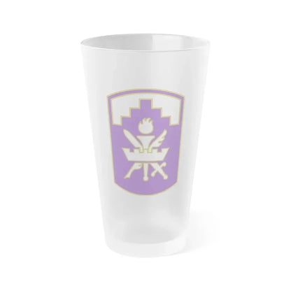 353 Civil Affairs Command 3 (U.S. Army) Frosted Pint Glass 16oz Default Title - Go Mug Yourself