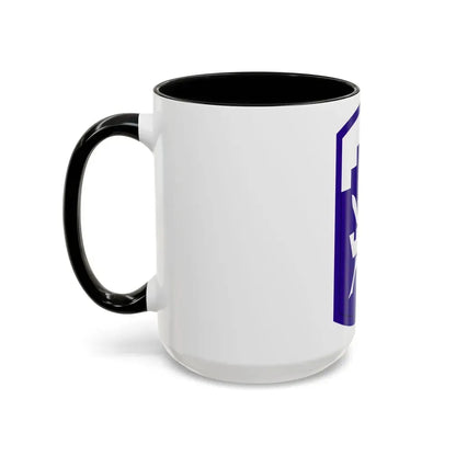 353 Civil Affairs Command (U.S. Army) Accent Coffee Mug - Go Mug Yourself