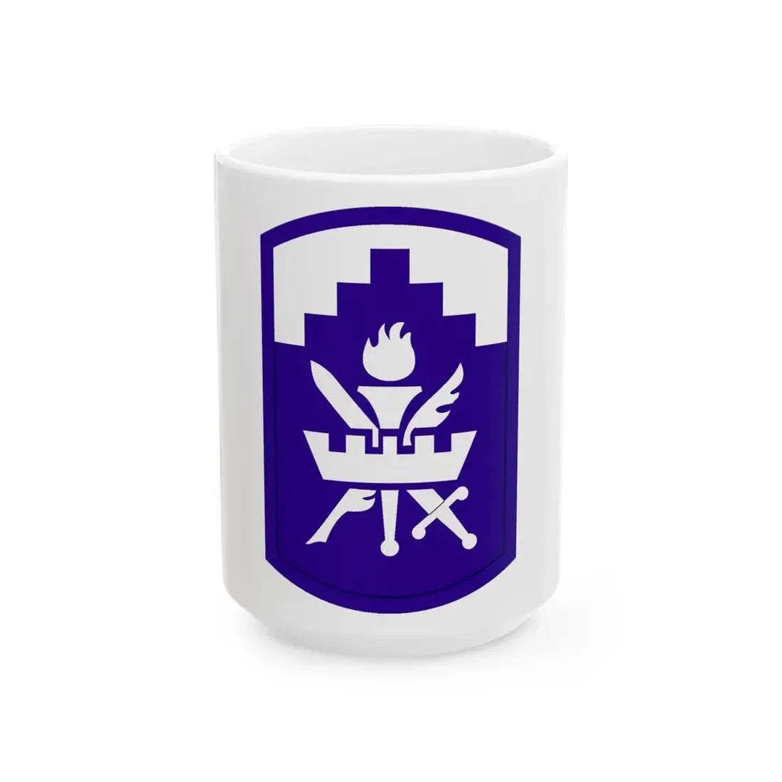 353 Civil Affairs Command (U.S. Army) White Coffee Mug 15oz - Go Mug Yourself