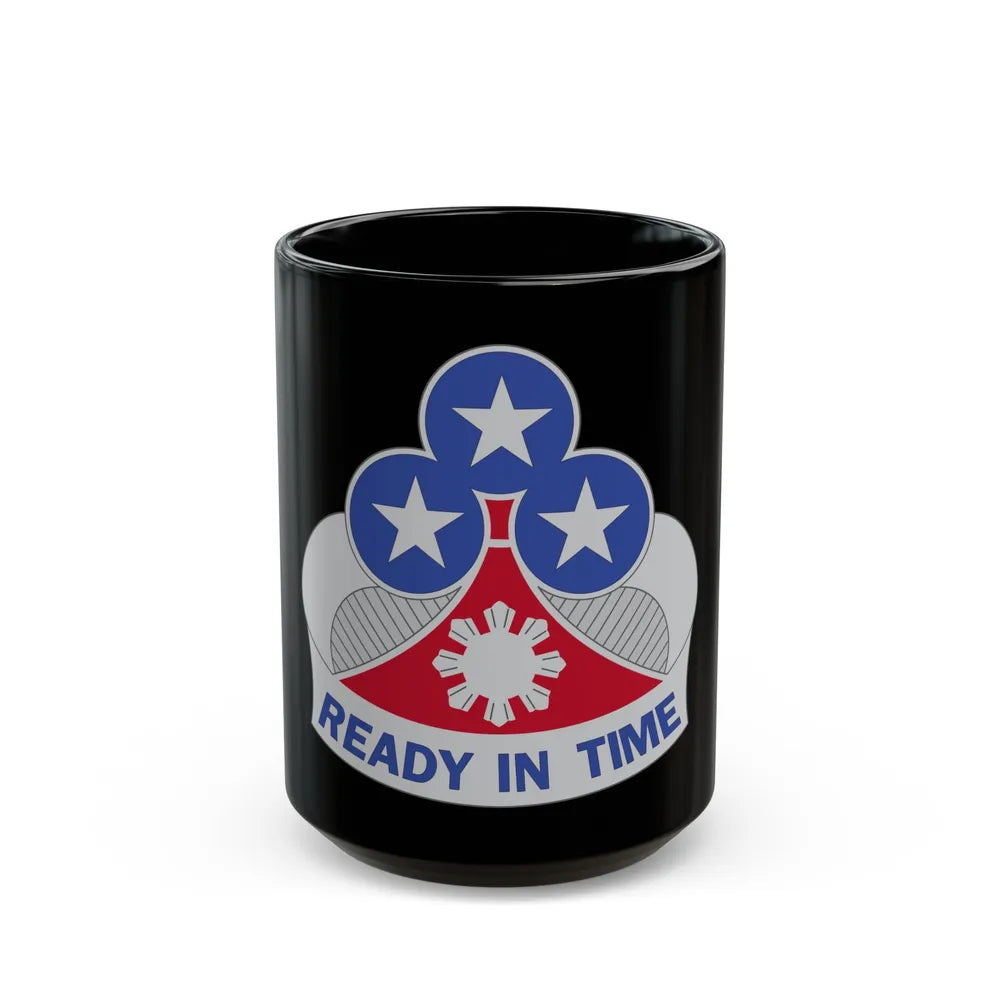 353 Engineer Group (U.S. Army) Black Coffee Mug-15oz-Go Mug Yourself