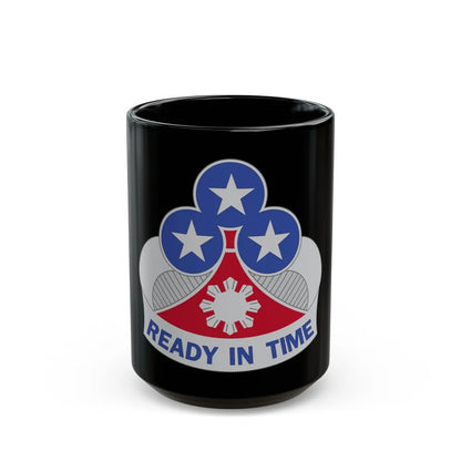 353 Engineer Group (U.S. Army) Black Coffee Mug-15oz-Go Mug Yourself