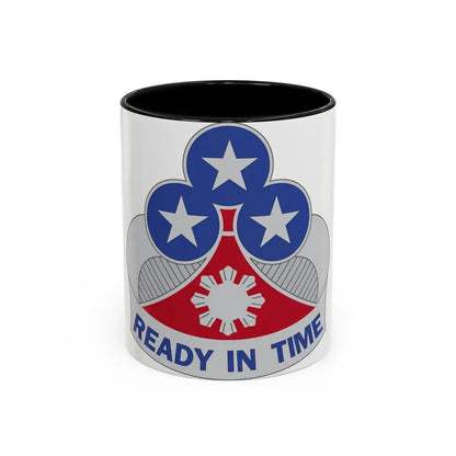 353 Engineer Group (U.S. Army) Accent Coffee Mug 11oz Black - Go Mug Yourself