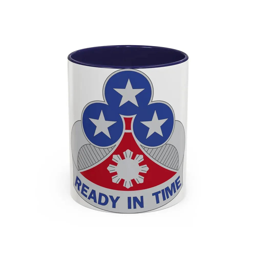 353 Engineer Group (U.S. Army) Accent Coffee Mug 11oz Navy - Go Mug Yourself