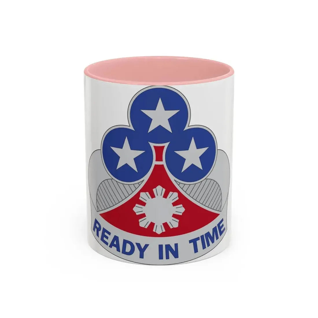 353 Engineer Group (U.S. Army) Accent Coffee Mug 11oz Pink - Go Mug Yourself
