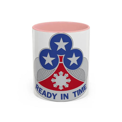 353 Engineer Group (U.S. Army) Accent Coffee Mug 11oz Pink - Go Mug Yourself