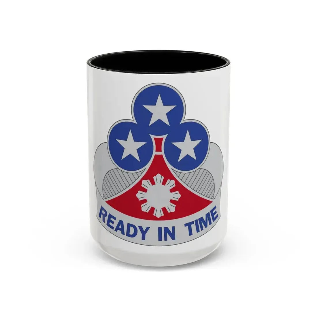 353 Engineer Group (U.S. Army) Accent Coffee Mug 15oz Black - Go Mug Yourself