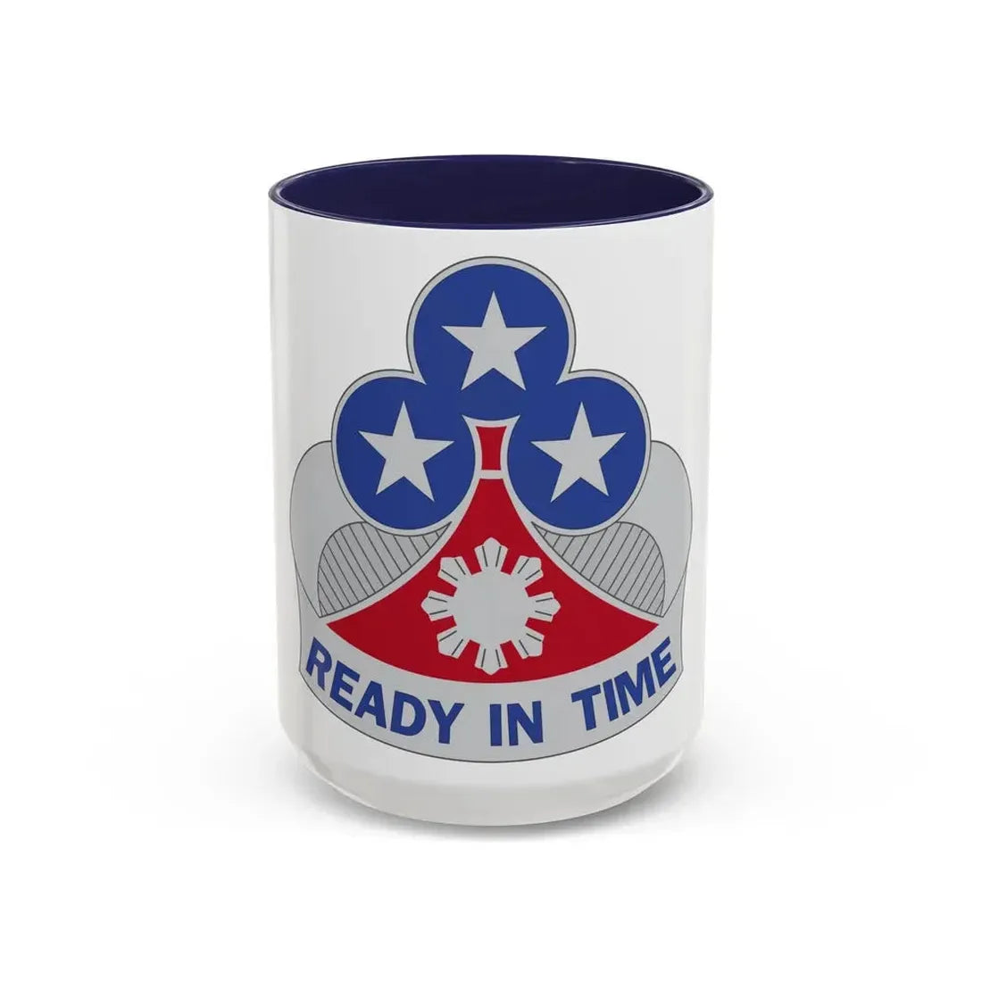 353 Engineer Group (U.S. Army) Accent Coffee Mug 15oz Navy - Go Mug Yourself