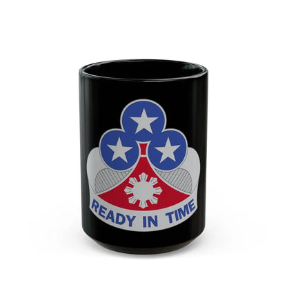 353 Engineer Group (U.S. Army) Black Coffee Mug 15oz - Go Mug Yourself