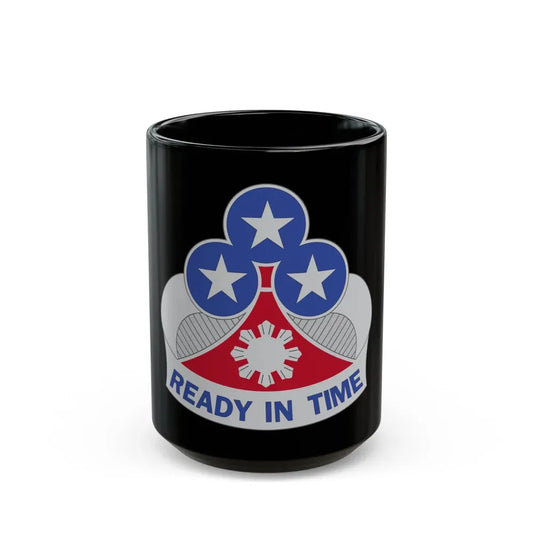 353 Engineer Group (U.S. Army) Black Coffee Mug 15oz - Go Mug Yourself