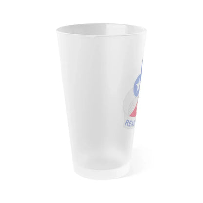 353 Engineer Group (U.S. Army) Frosted Pint Glass 16oz - Go Mug Yourself