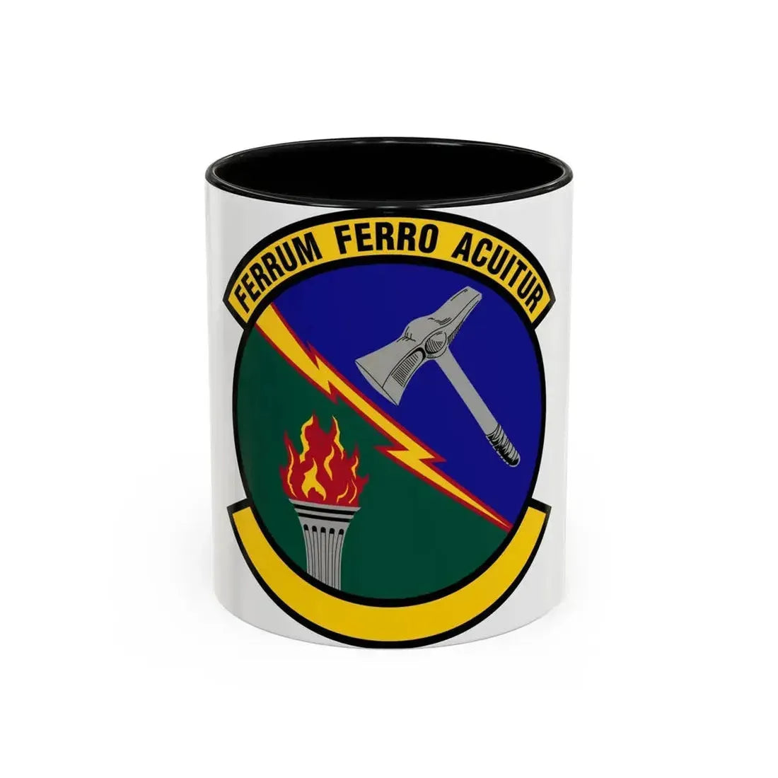 353 Special Warfare Training Squadron AETC (U.S. Air Force) Accent Coffee Mug 11oz Black - Go Mug Yourself