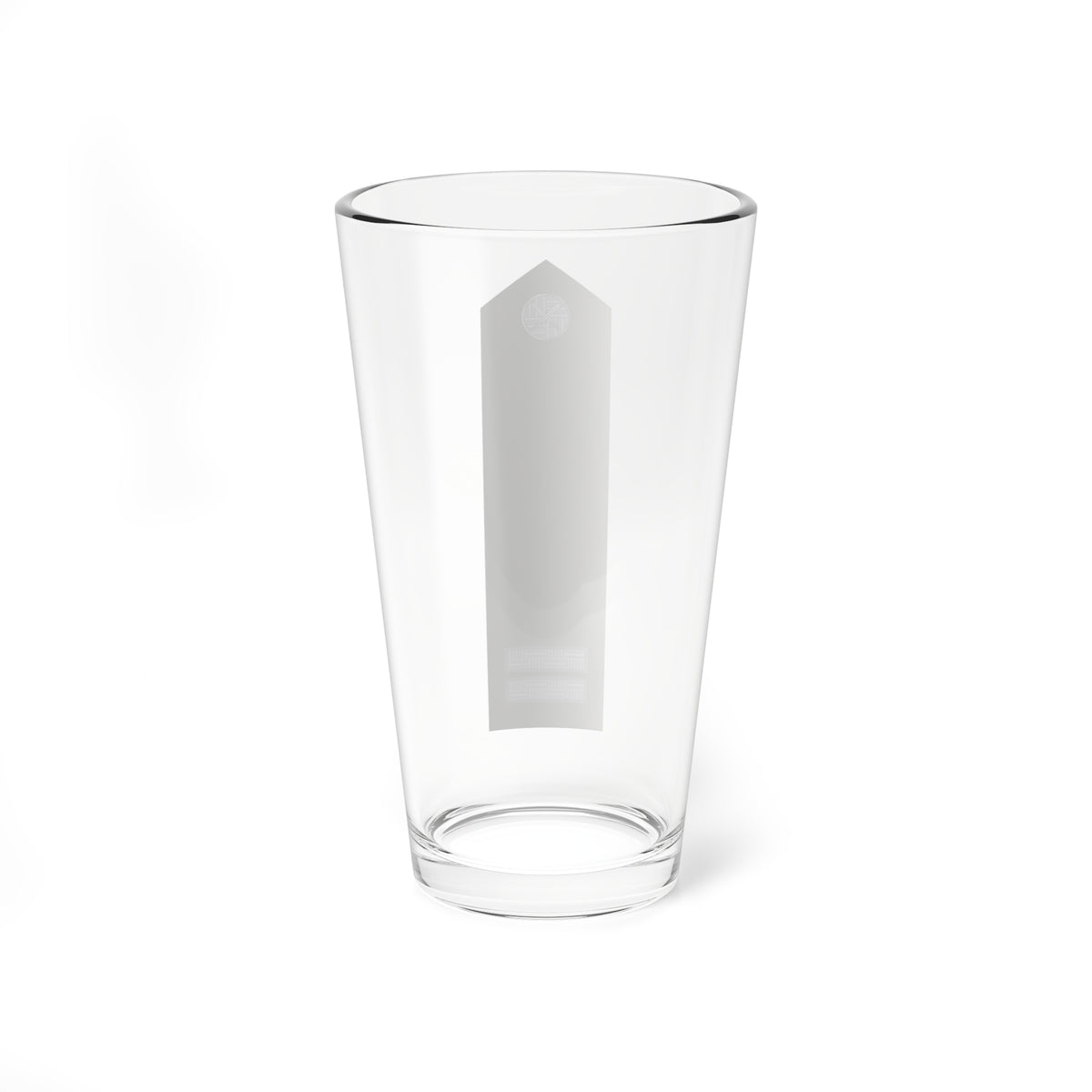 CzArmy2011 OR6 Nadrotmistr shoulder (Czech Republic) (Military Rank) Pint Glass 16oz