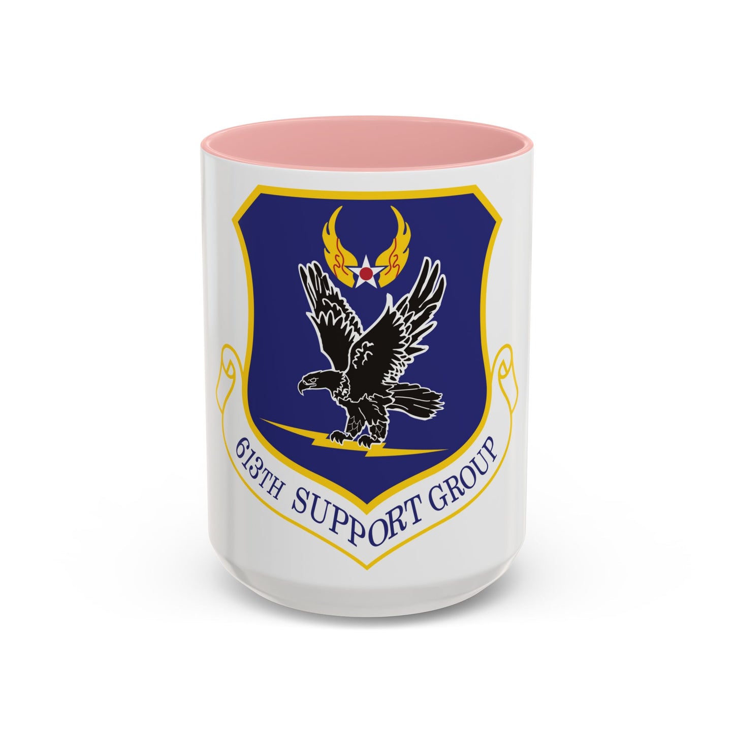 613th Support Group (U.S. Air Force) Accent Coffee Mug