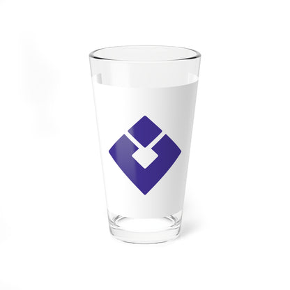 Flag of Shiokawa Fukushima 1964-2006 (Japan) Pint Glass 16oz