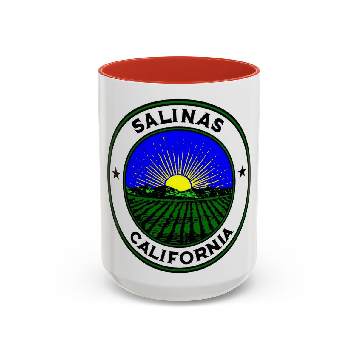 Seal of Salinas California - Accent Coffee Mug