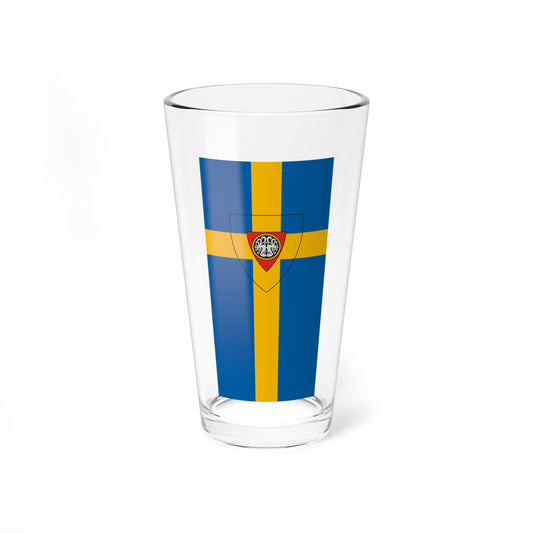 Flag of Pat Hungary (Hungary) Pint Glass 16oz