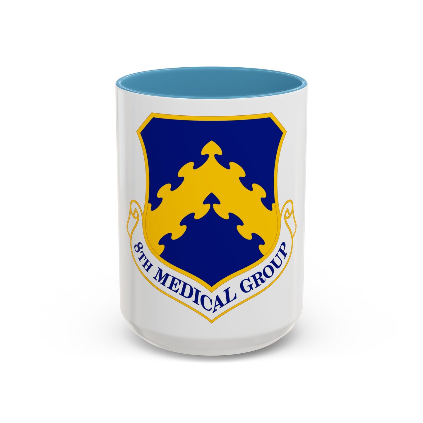 8 Medical Group PACAF (U.S. Air Force) Accent Coffee Mug
