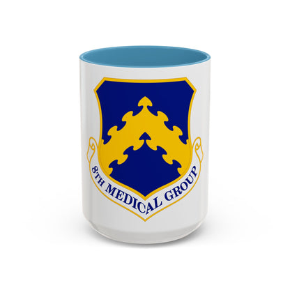 8 Medical Group PACAF (U.S. Air Force) Accent Coffee Mug